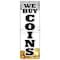 Signmission WE BUY COINS VERTICAL BANNER silver gold sell rare cash bullion diamonds B-72 We Buy Coins Vertical - alternate 1